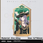 miHoYo HSR Stoneheart's Oath Ring Series Topaz Aventurine Jade Delicate Badge